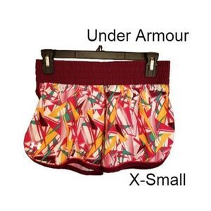 Under Armour Women's UA XS Running Shorts Semi-Fitted Shortie Shorts XS NWOT